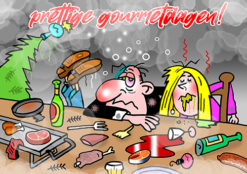 Prettige kerstdagen eh.. gourmetdagen!